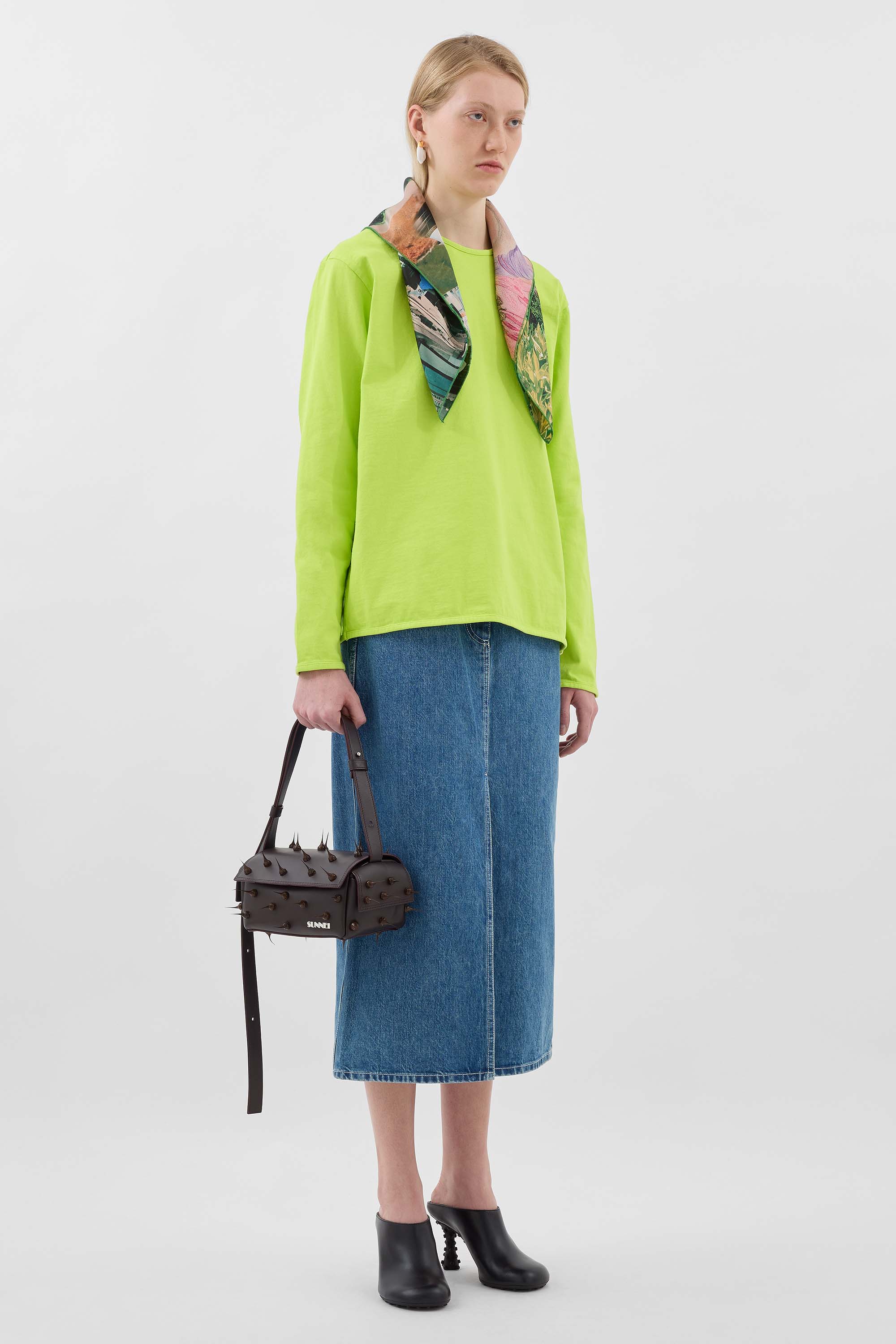 EVERYDAY CLASSIC LONGSLEEVE T-SHIRT / acid lime - Image 6