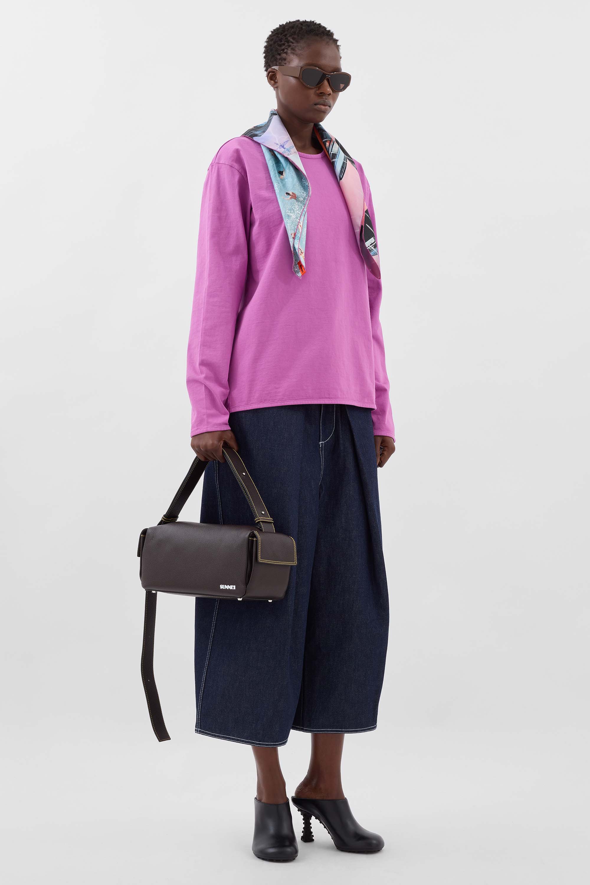 EVERYDAY CLASSIC LONGSLEEVE T-SHIRT / rosebud - Image 4