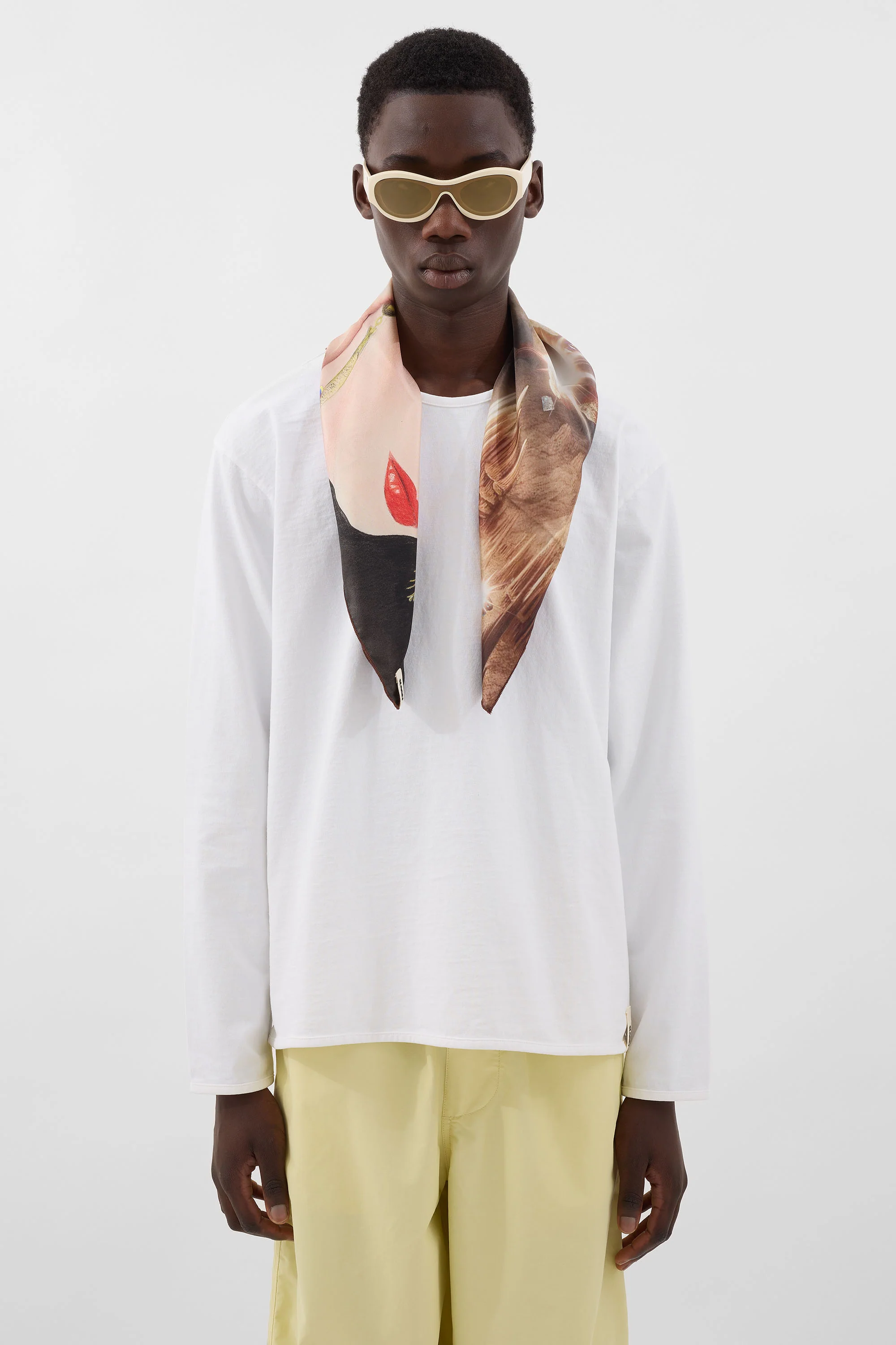 EVERYDAY CLASSIC LONGSLEEVE T-SHIRT / white - Image 3