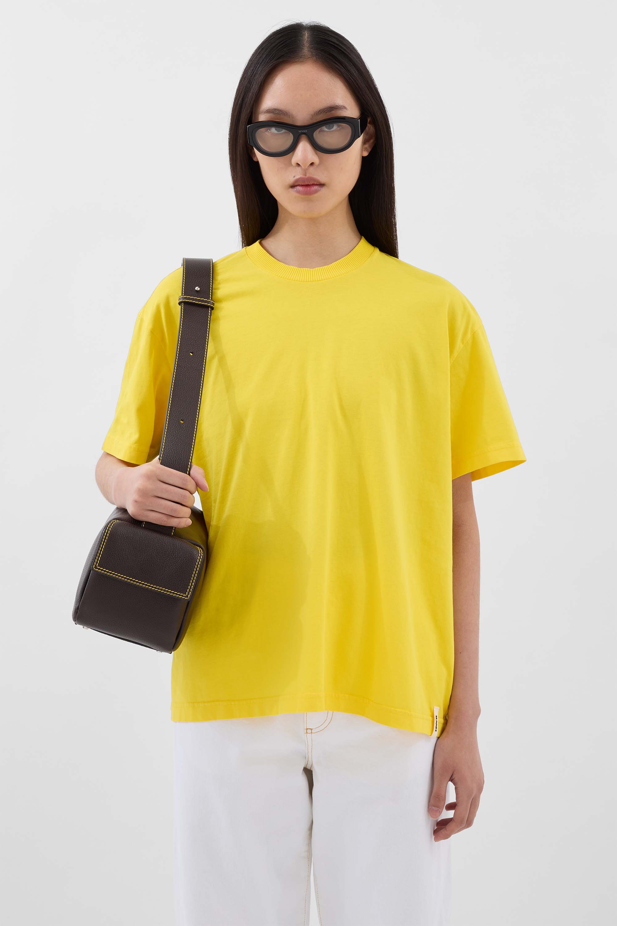 EVERYDAY CLASSIC T-SHIRT / yellow - Image 4
