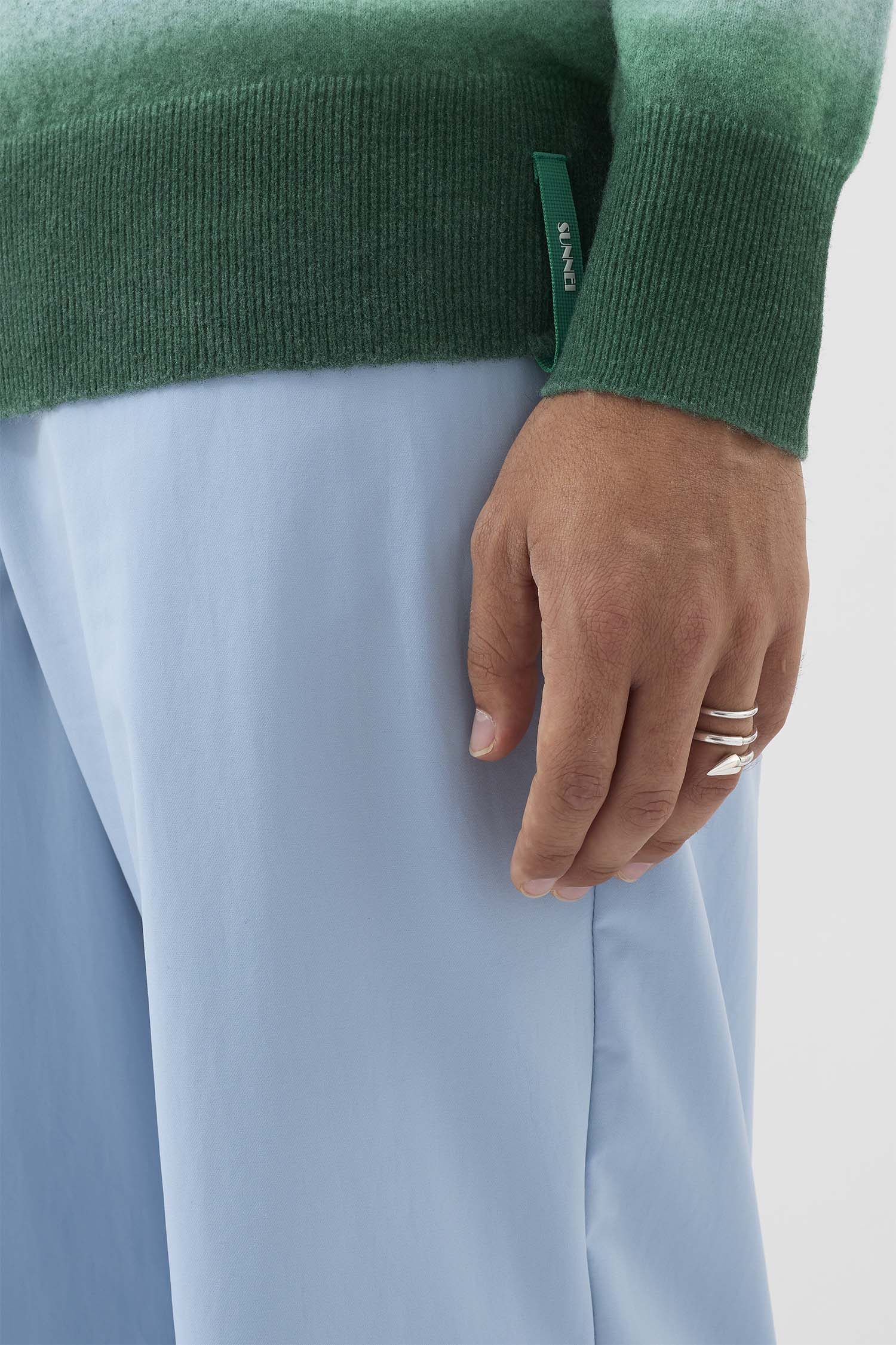 MEDIUM SPIRAL EAR-RING / silver - Image 7