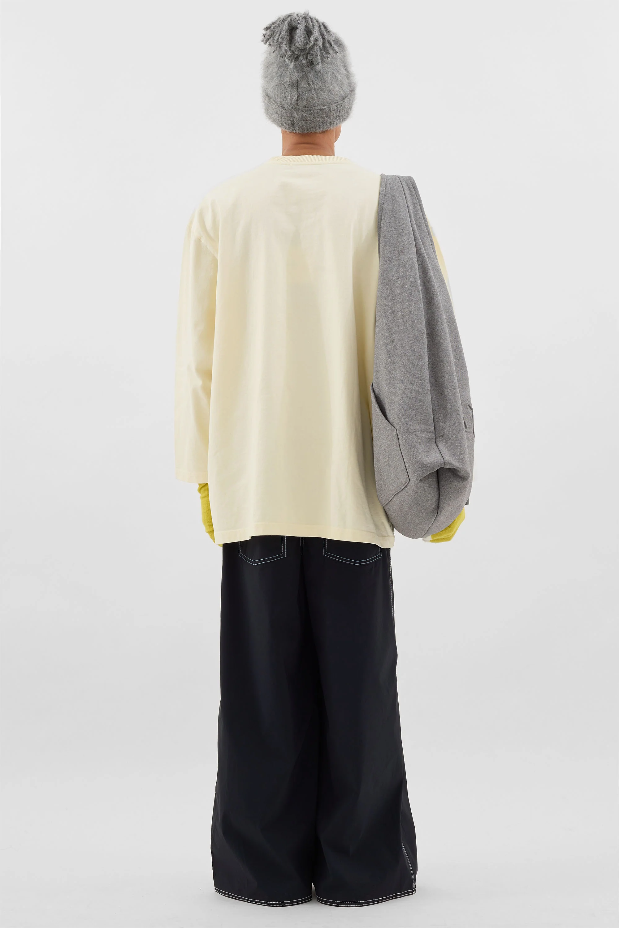 MEGA OVER LONGSLEEVE / butter - Image 7