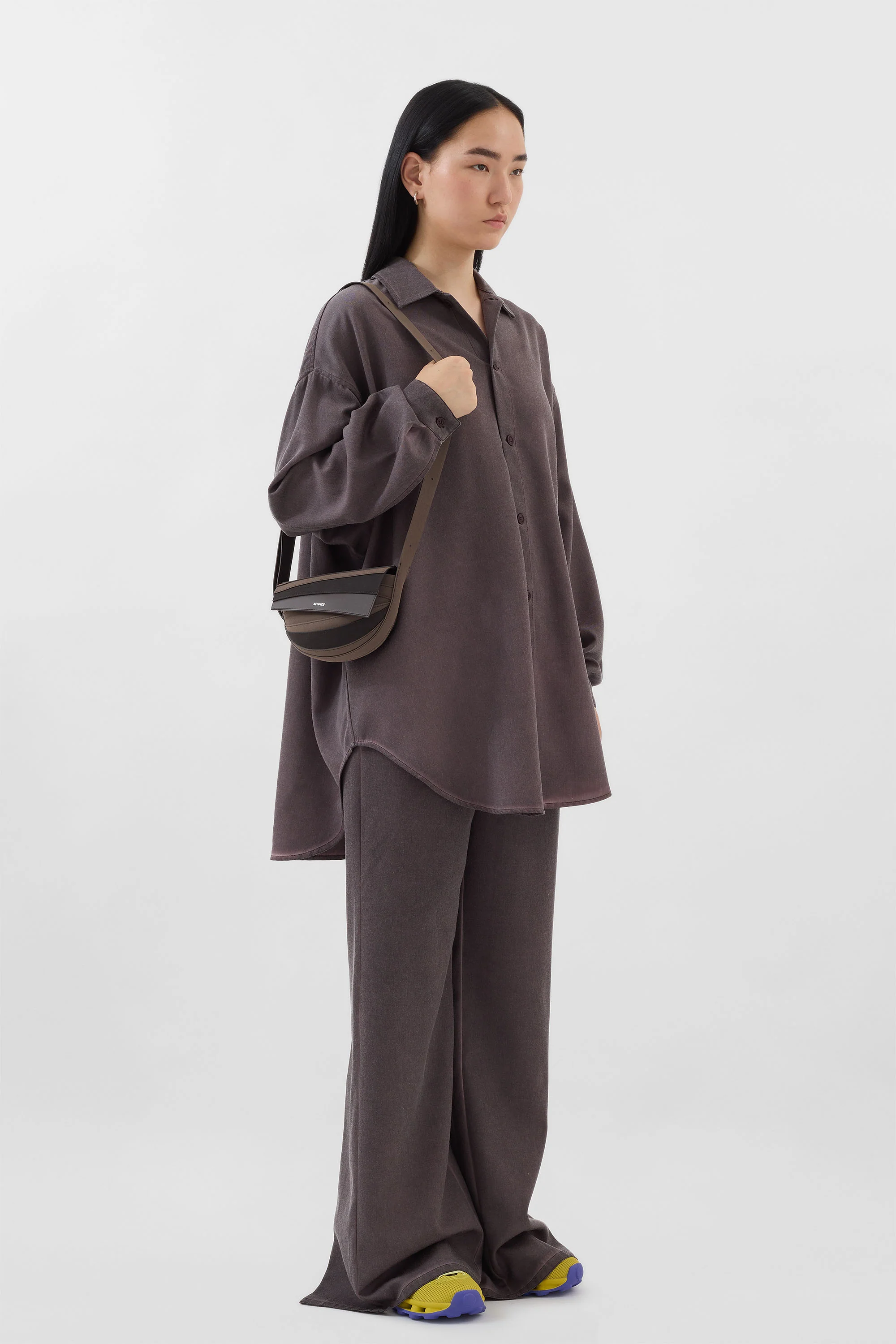 MEGA OVER SHIRT / plum - Image 8