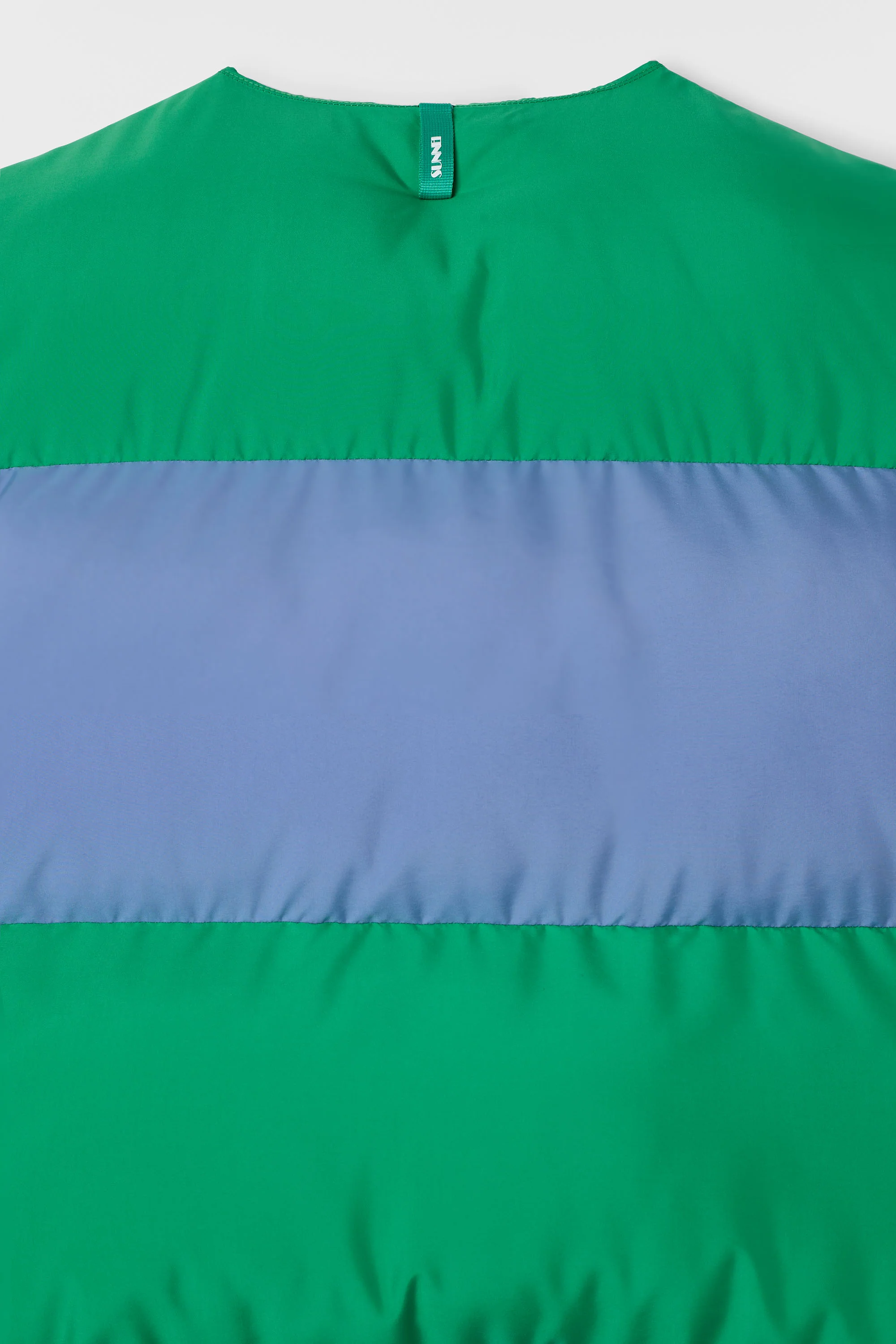 PUFFY GILET / green & wisteria - Image 8